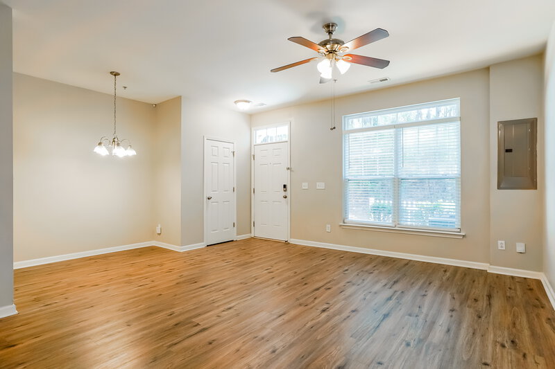 1,730/Mo, 311 Gilman Ln Unit 106 Raleigh, NC 27610 Living Room View 3