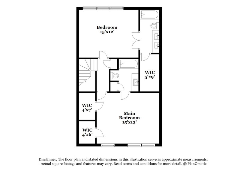 2,310/Mo, 507 Sutter Gate Ln Morrisville, NC 27560 Floor Plan View 3