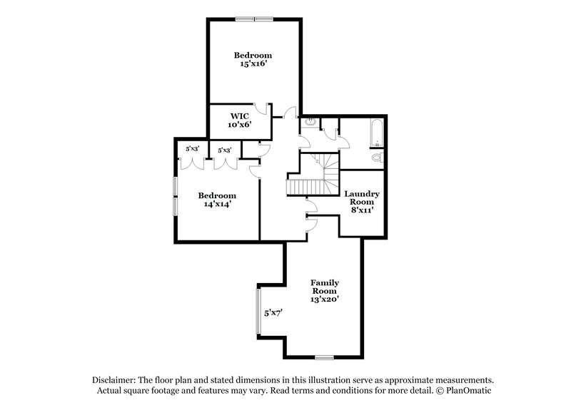 2,515/Mo, 621 Canvas Dr Wake Forest, NC 27587 Floor Plan View 2