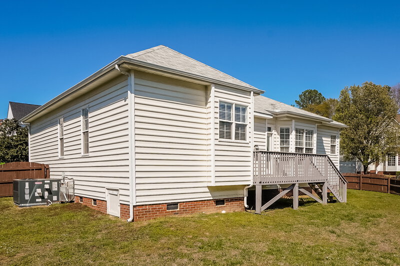 2,080/Mo, 5124 Amberfield Way Raleigh, NC 27604 Rear View