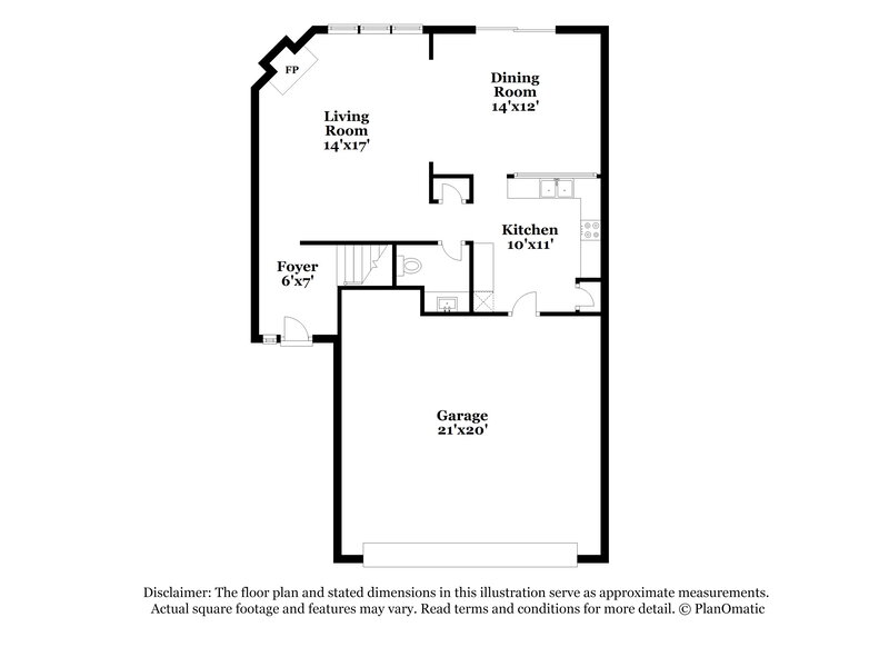 2,185/Mo, 5232 Nautical Ln Raleigh, NC 27610 Floorplan View