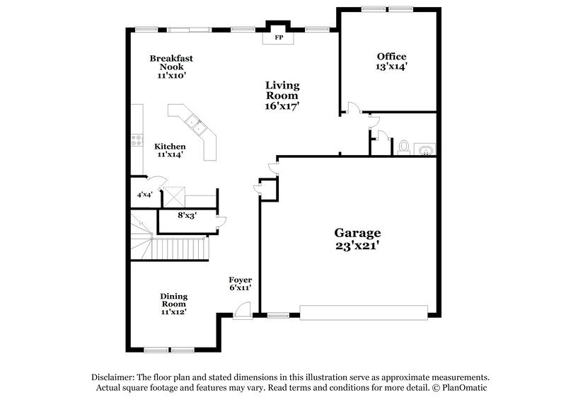 2,370/Mo, 335 Clubhouse Dr Youngsville, NC 27596 Floor Plan View