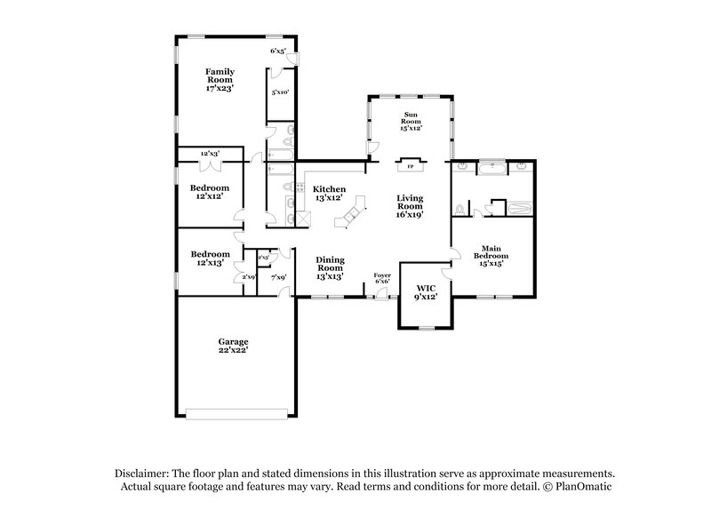 2,470/Mo, 497 Adams Point Dr Garner, NC 27529 Floor Plan View
