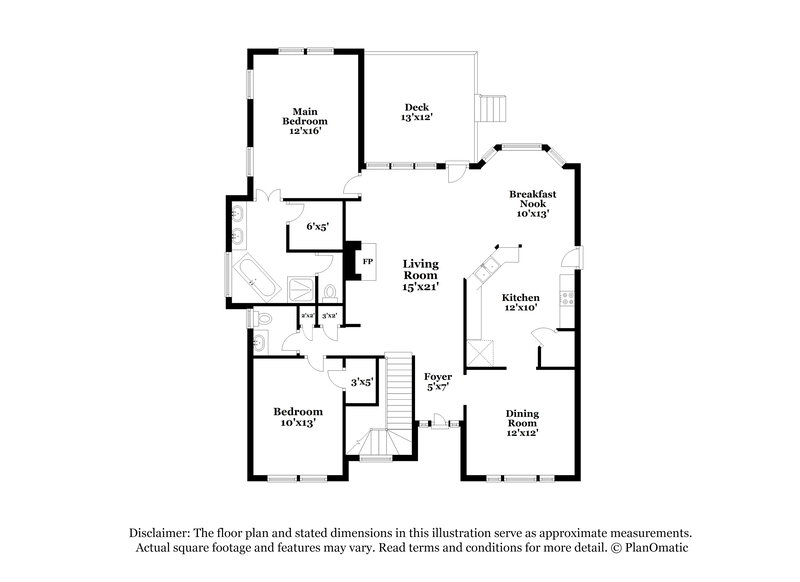 2,370/Mo, 612 Rodney Bay Crossing Wake Forest, NC 27587 Floor Plan View