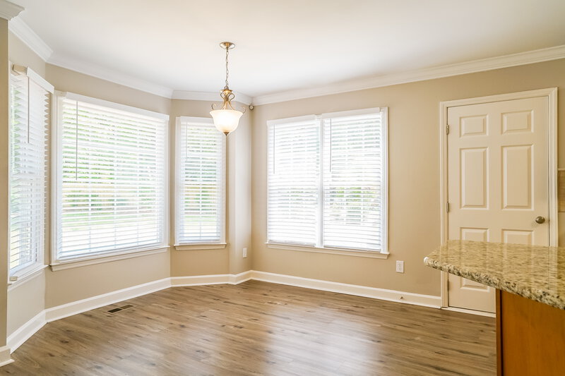 2,370/Mo, 612 Rodney Bay Crossing Wake Forest, NC 27587 Breakfast Nook View
