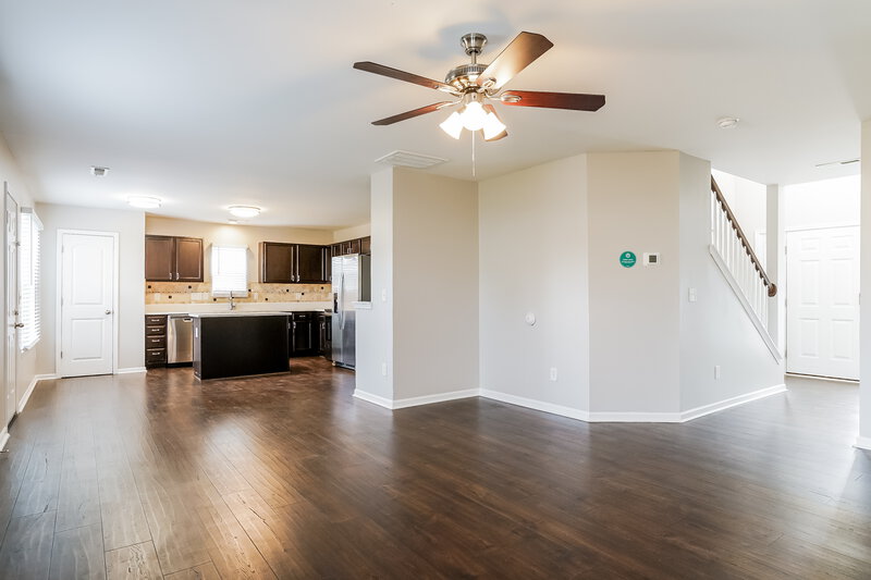 2,075/Mo, 1619 Moineau Ln Raleigh, NC 27610 Living Room View 3