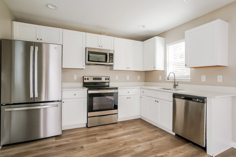 1,860/Mo, 223 Caddel St Wake Forest, NC 27587 Kitchen View 2