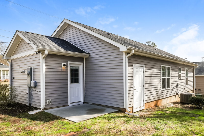 1,775/Mo, 223 Caddel St Wake Forest, NC 27587 Rear View