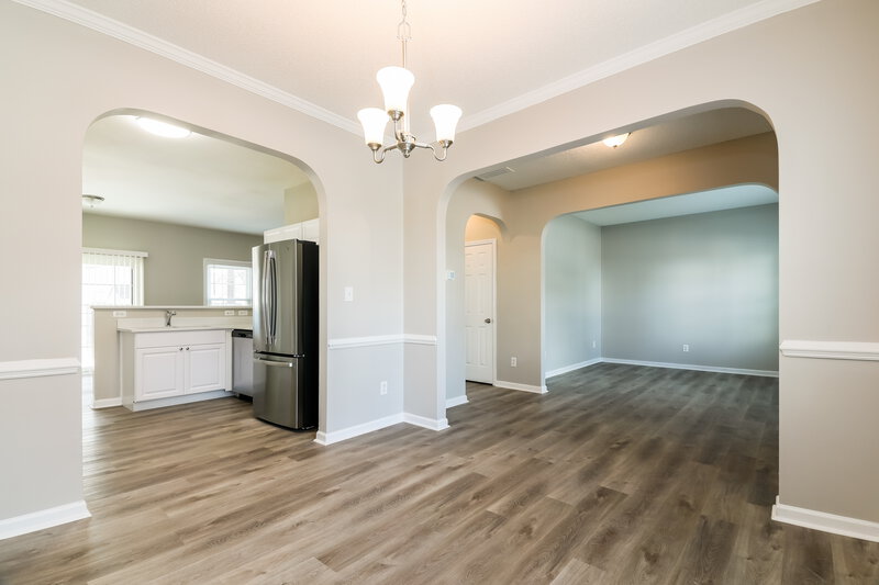 2,195/Mo, 8528 Neuse Hunter Dr Raleigh, NC 27616 Dining Room View