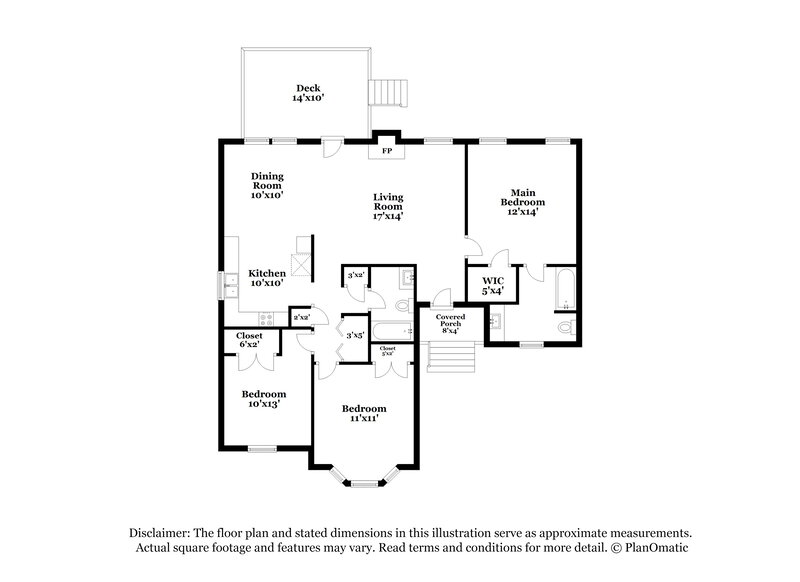 1,995/Mo, 412 Birdsong Way Holly Springs, NC 27540 Floor Plan View