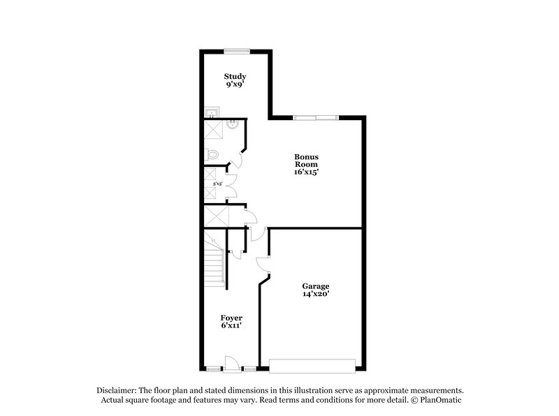 2,000/Mo, 1205 Heritage Links Dr Wake Forest, NC 27587 Floorplan View