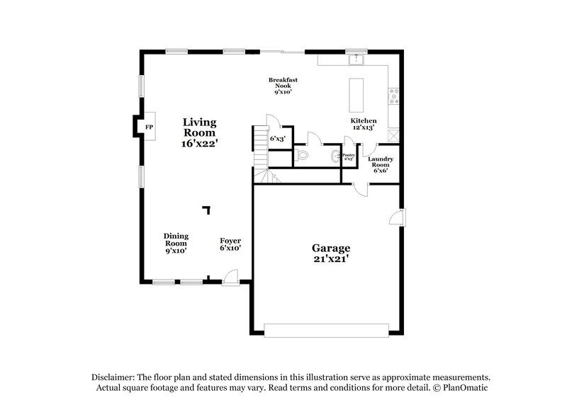 2,415/Mo, 454 Outwater Ridge Dr Garner, NC 27529 Floor Plan View