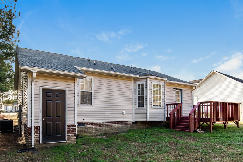 1,665/Mo, 189 Clear Water Dr Wilson's Mills, NC 27577 Rear View 2