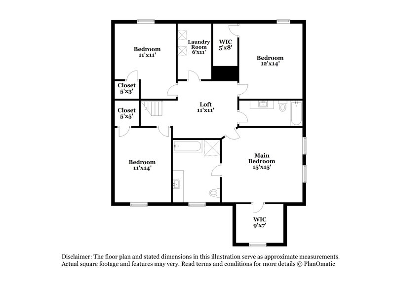 2,170/Mo, 55 Level Dr Youngsville, NC 27596 Floor Plan View 2