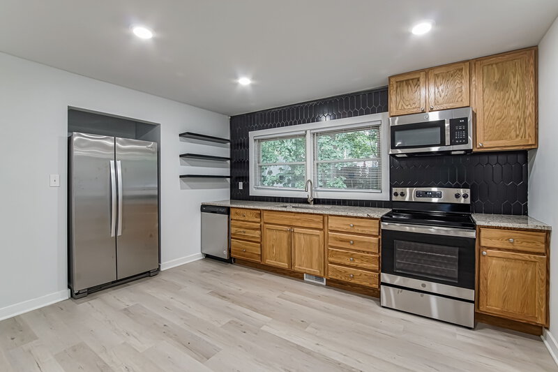 1,965/Mo, 3213 Burntwood Cir Raleigh, NC 27610 Kitchen View