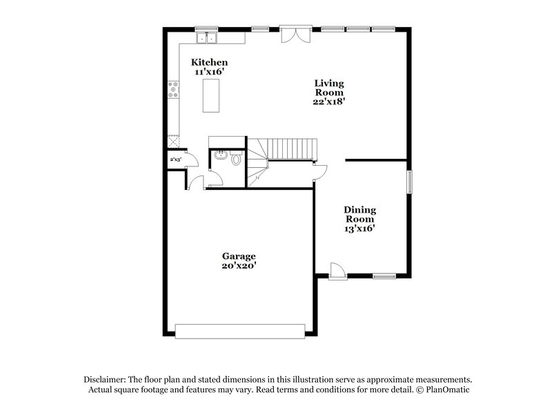 3,280/Mo, 339 Cinder Cross Way Garner, NC 27529 Floor Plan View
