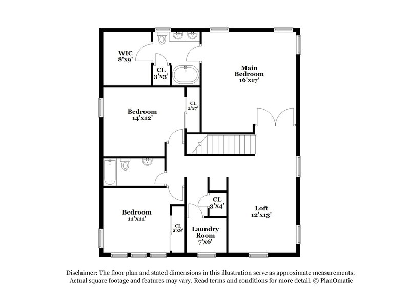 1,950/Mo, 6056 Ricker Rd Raleigh, NC 27610 Floor Plan View 2