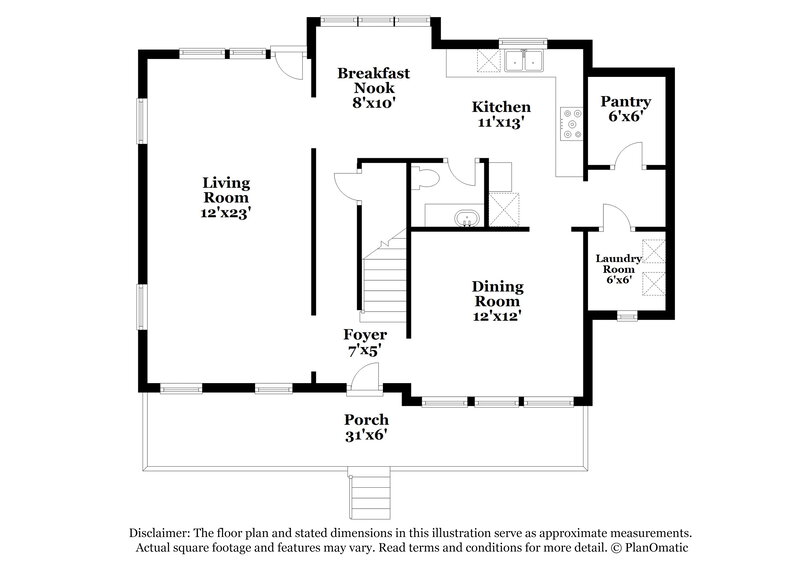 1,740/Mo, 62 Merrimar Ct Benson, NC 27504 Floorplan View
