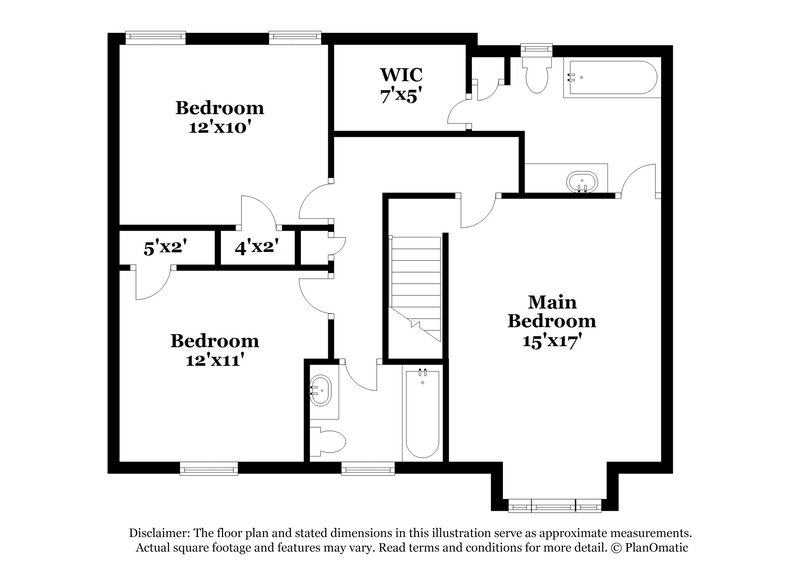 1,740/Mo, 62 Merrimar Ct Benson, NC 27504 Floorplan View 2