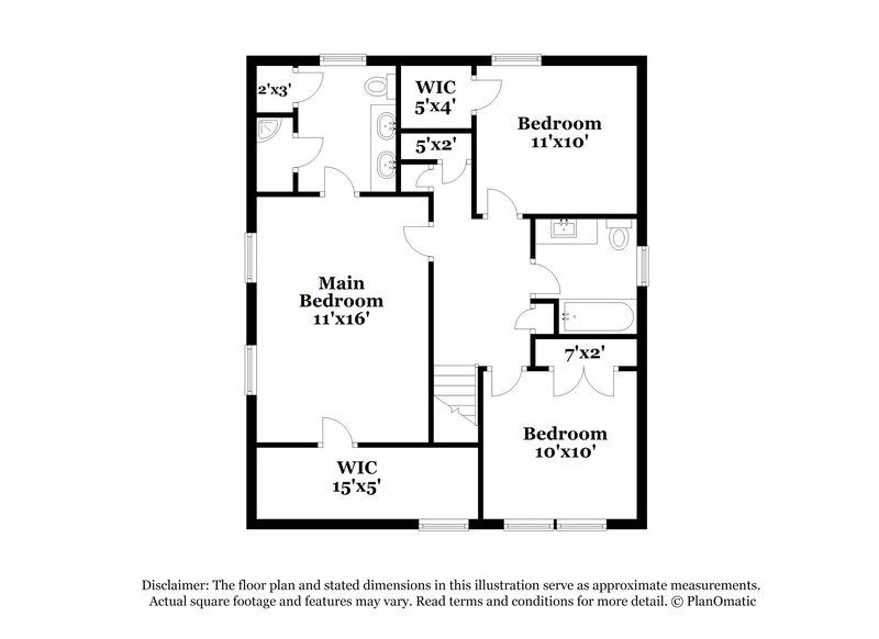 1,850/Mo, 18 Elliot Drive Clayton, NC 27520 Floor Plan View 2