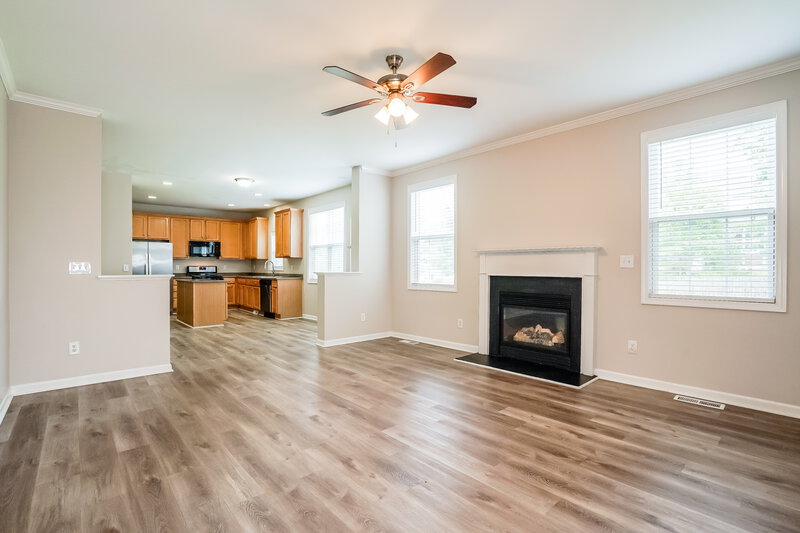 2,205/Mo, 2327 Spruce Shadows Ln Raleigh, NC 27614 Living Room View