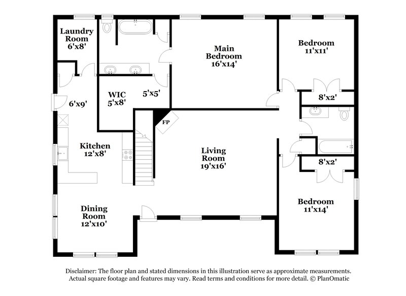 2,315/Mo, 109 Mayflower Way Clayton, NC 27527 Floor Plan View