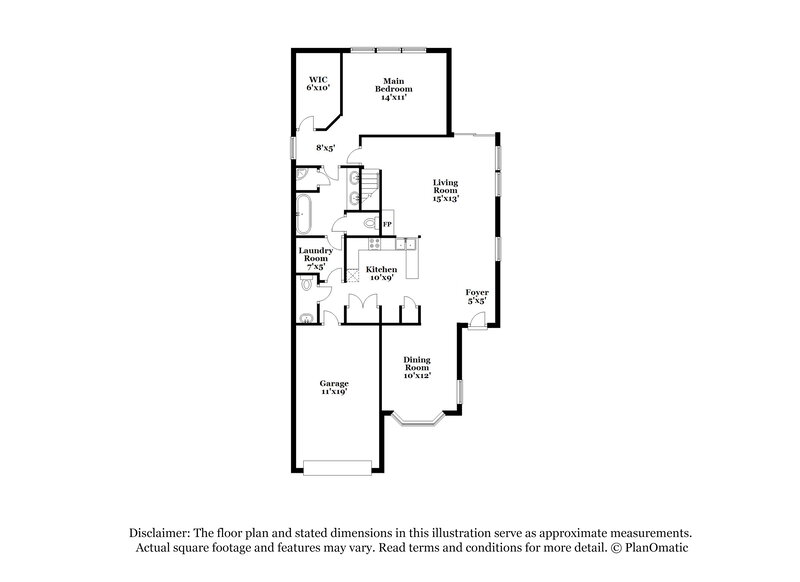 2,215/Mo, 2016 Betry Pl Raleigh, NC 27603 Floor Plan View 2