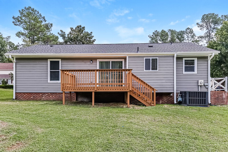 1,695/Mo, 2332 Quartz Ct Raleigh, NC 27610 Rear View