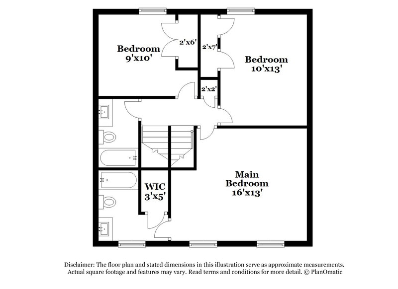 2,105/Mo, 925 Fairlong Rd Wake Forest, NC 27587 Floor Plan View 2