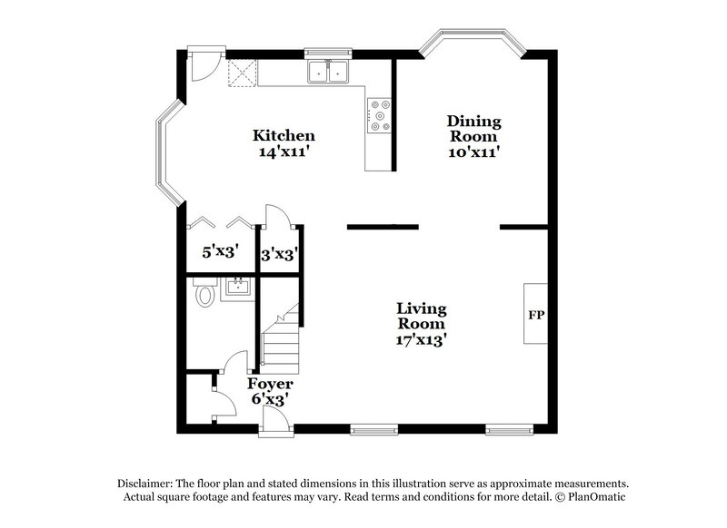 2,105/Mo, 925 Fairlong Rd Wake Forest, NC 27587 Floor Plan View 3