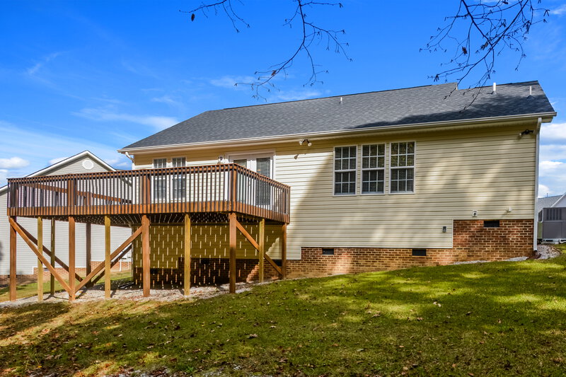 1,760/Mo, 3626 Enduring Freedom Dr Raleigh, NC 27610 Rear View