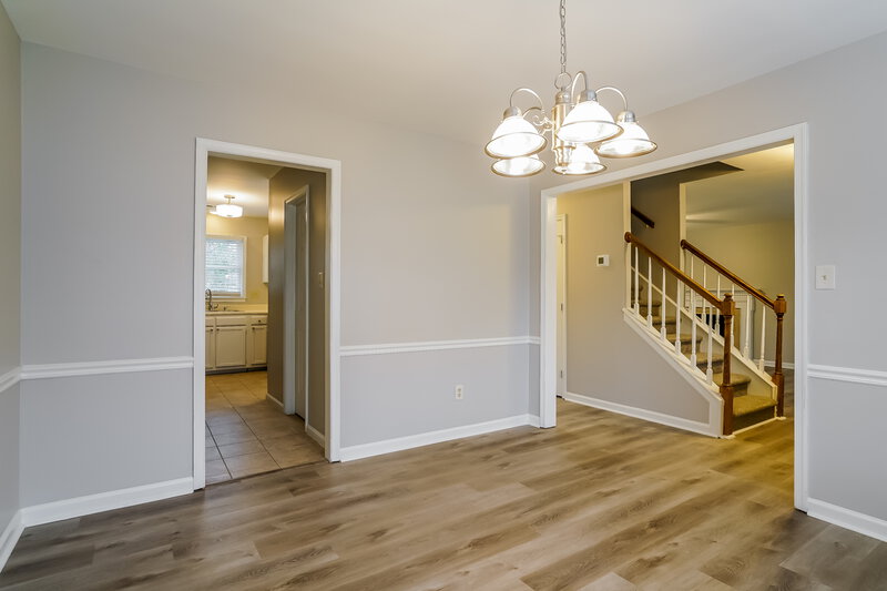 2,770/Mo, 4512 Ashmont Ct Raleigh, NC 27616 Dining Room View 2