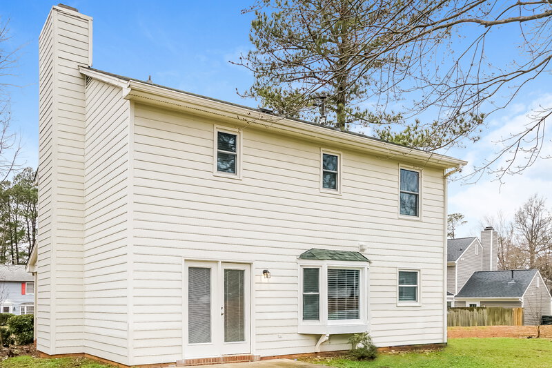 2,770/Mo, 4512 Ashmont Ct Raleigh, NC 27616 Rear View