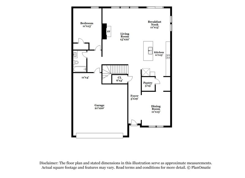 2,560/Mo, 3812 Tritonville Way Raleigh, NC 27616 Floorplan View