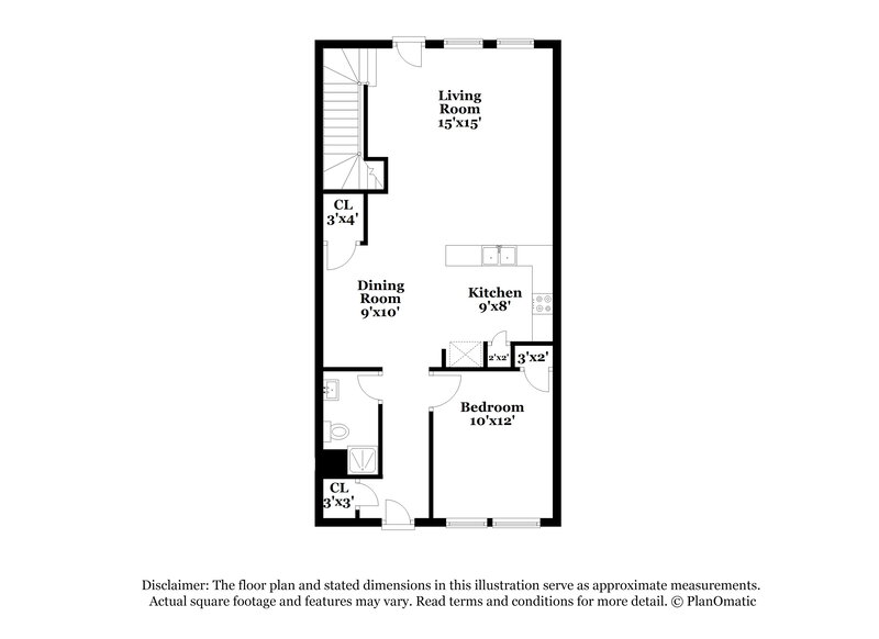1,935/Mo, 2203 Sunny Cove Dr Raleigh, NC 27610 Floor Plan View