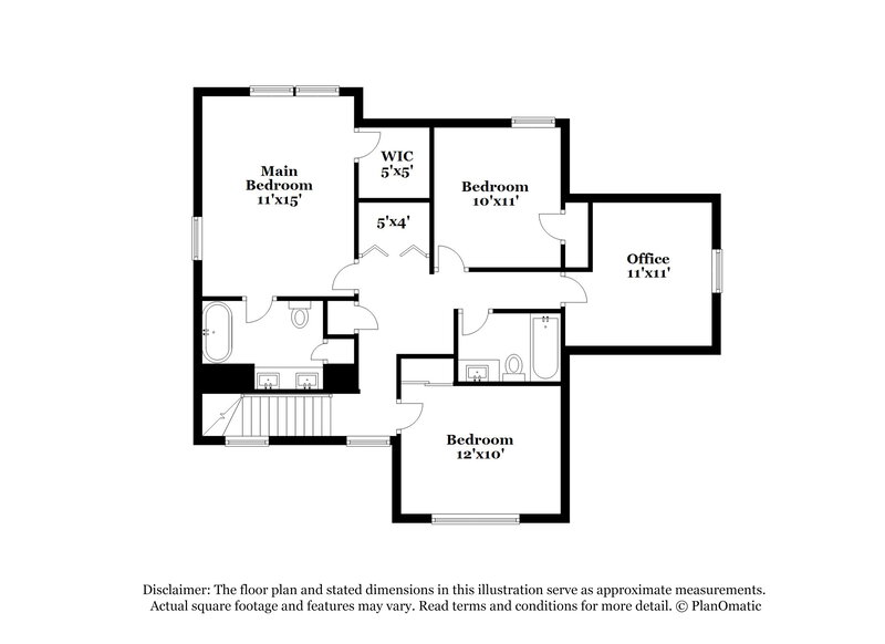 1,900/Mo, 1024 Penncross Dr Raleigh, NC 27610 Floor Plan View