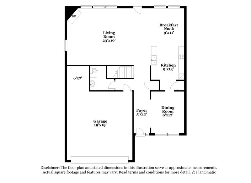 2,250/Mo, 8112 Rolling Glenn Dr Raleigh, NC 27616 Floorplan View