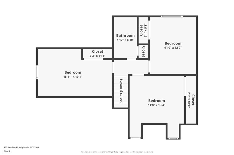 1,835/Mo, 103 Dwelling Pl Knightdale, NC 27545 Floorplan View 2