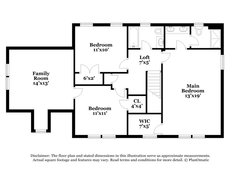 2,180/Mo, 105 Steelwood Ct Garner, NC 27529 Floor Plan View 2