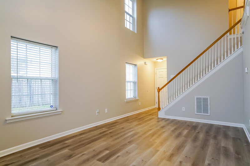 1,980/Mo, 7205 Brighton Hill Ln Raleigh, NC 27616 Living Room View 2