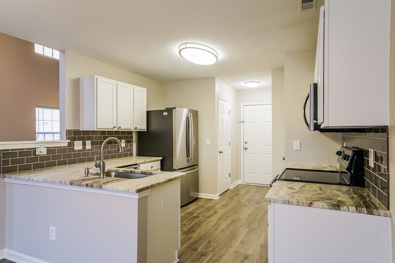 1,980/Mo, 7205 Brighton Hill Ln Raleigh, NC 27616 Kitchen View 2