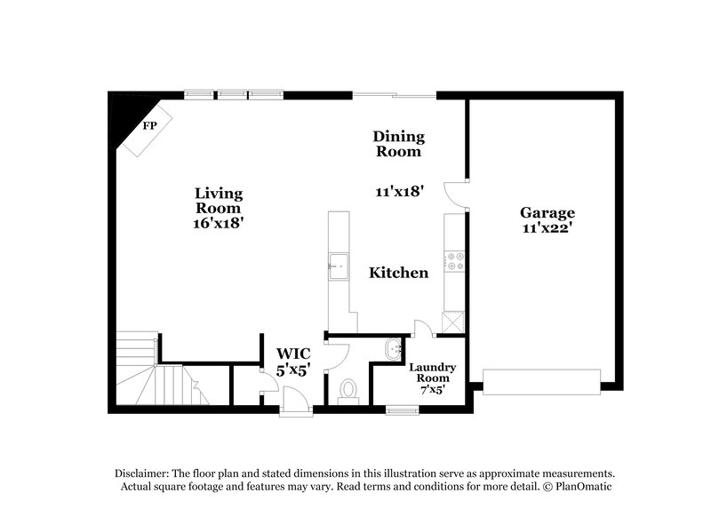 1,880/Mo, 6205 Saybrooke Dr Raleigh, NC 27604 Floor Plan View