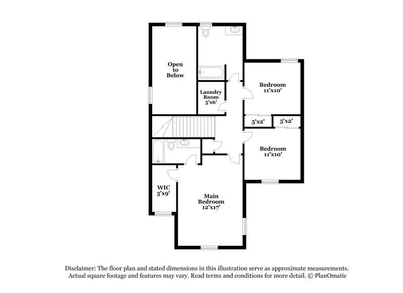 1,990/Mo, 2613 Quarry Ridge Ln Raleigh, NC 27610 Floorplan View 2