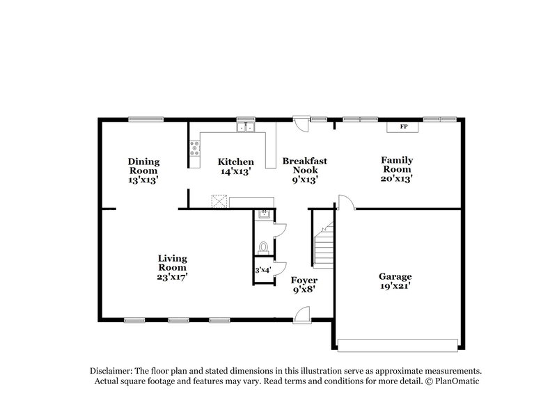 2,280/Mo, 1000 Angel Oaks Ct Raleigh, NC 27610 Floor Plan View