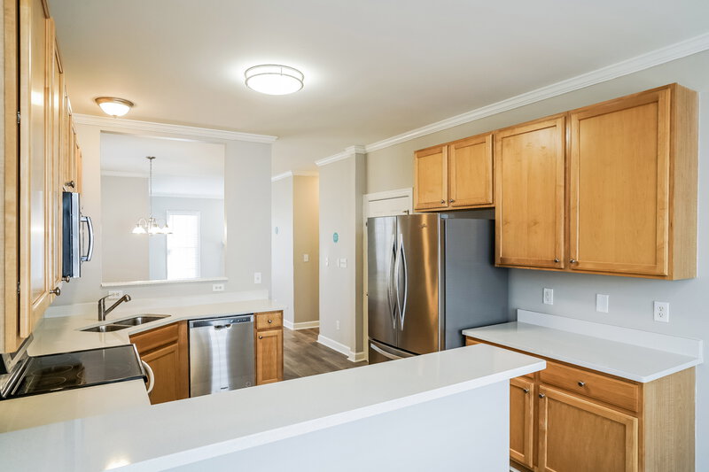 2,065/Mo, 9536 White Carriage Dr Wake Forest, NC 27587 Kitchen View 2