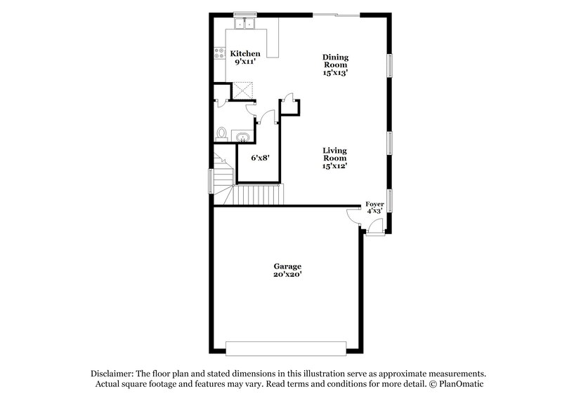 1,885/Mo, 8170 Cohosh Ct Raleigh, NC 27616 Floorplan View
