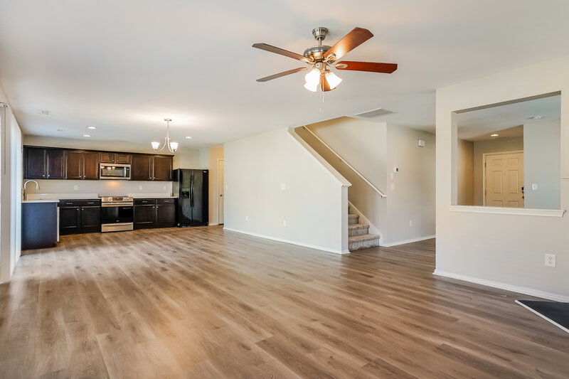 2,255/Mo, 4901 Autumn Sage Lndg Raleigh, NC 27616 Living Room View 3