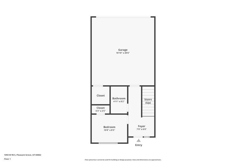 0/Mo, 1094 West 90 South Pleasant Grove, UT 84062 Floor Plan View