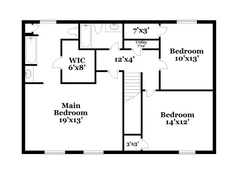 2,395/Mo, 404 W 13240 S Draper, UT 84020 Floor Plan View 2
