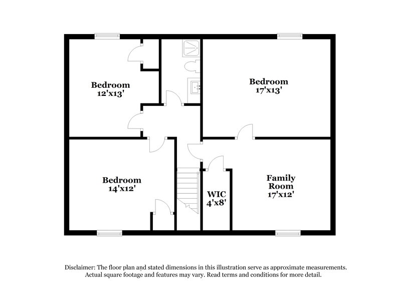 2,575/Mo, 5408 Hunter Dr Salt Lake City, UT 84120 Floor Plan View